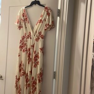 Floral maxi dress